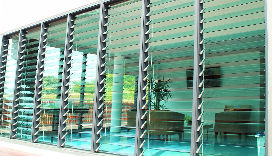 louver glass windows