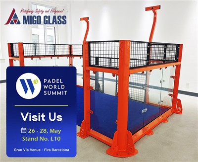 MIGO GLASS i Arddangos Prosiect-Padel Court Solutions Yn ...