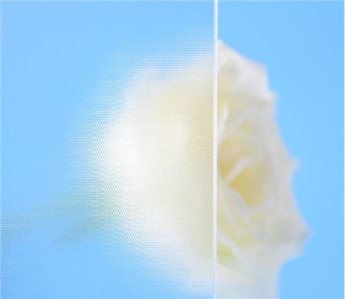 Gwydr Solar Patrwm Haearn Isel 3.2mm